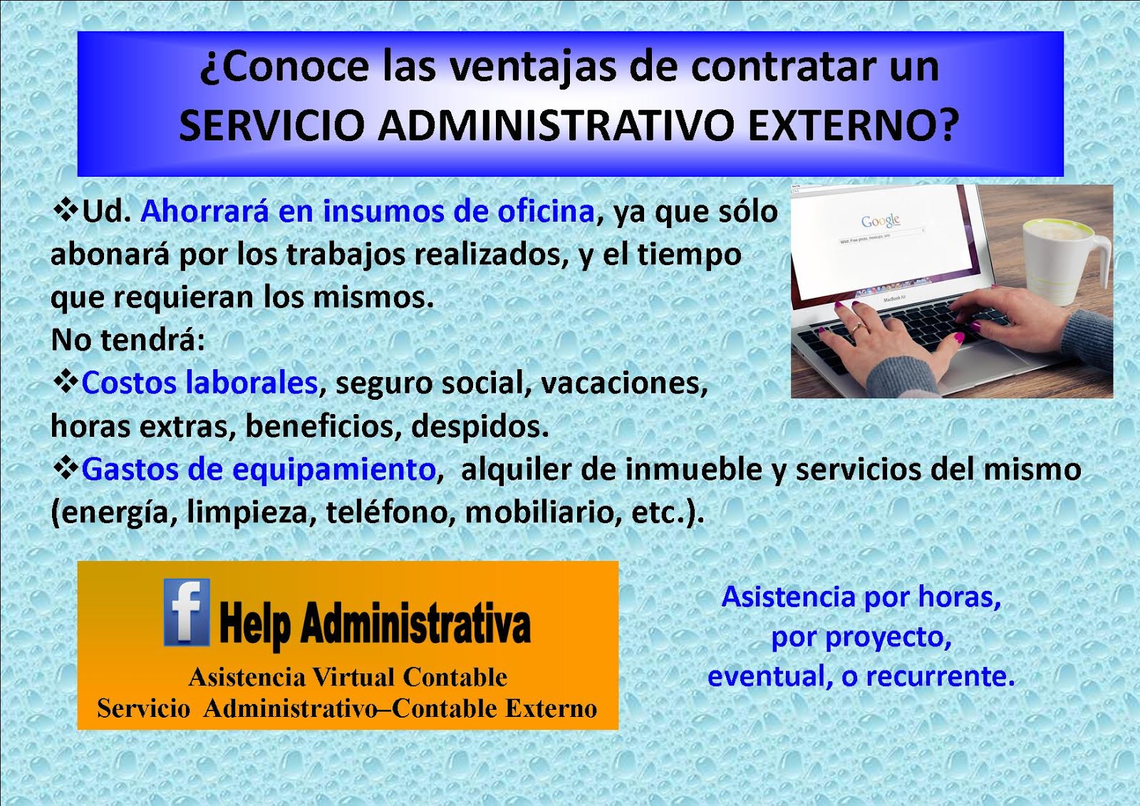 ventajas del servicio