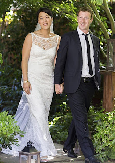 Priscilla Chan and Mark Zuckerberg in bridal dress Priscilla Chan and Mark Zuckerberg in bridal dress