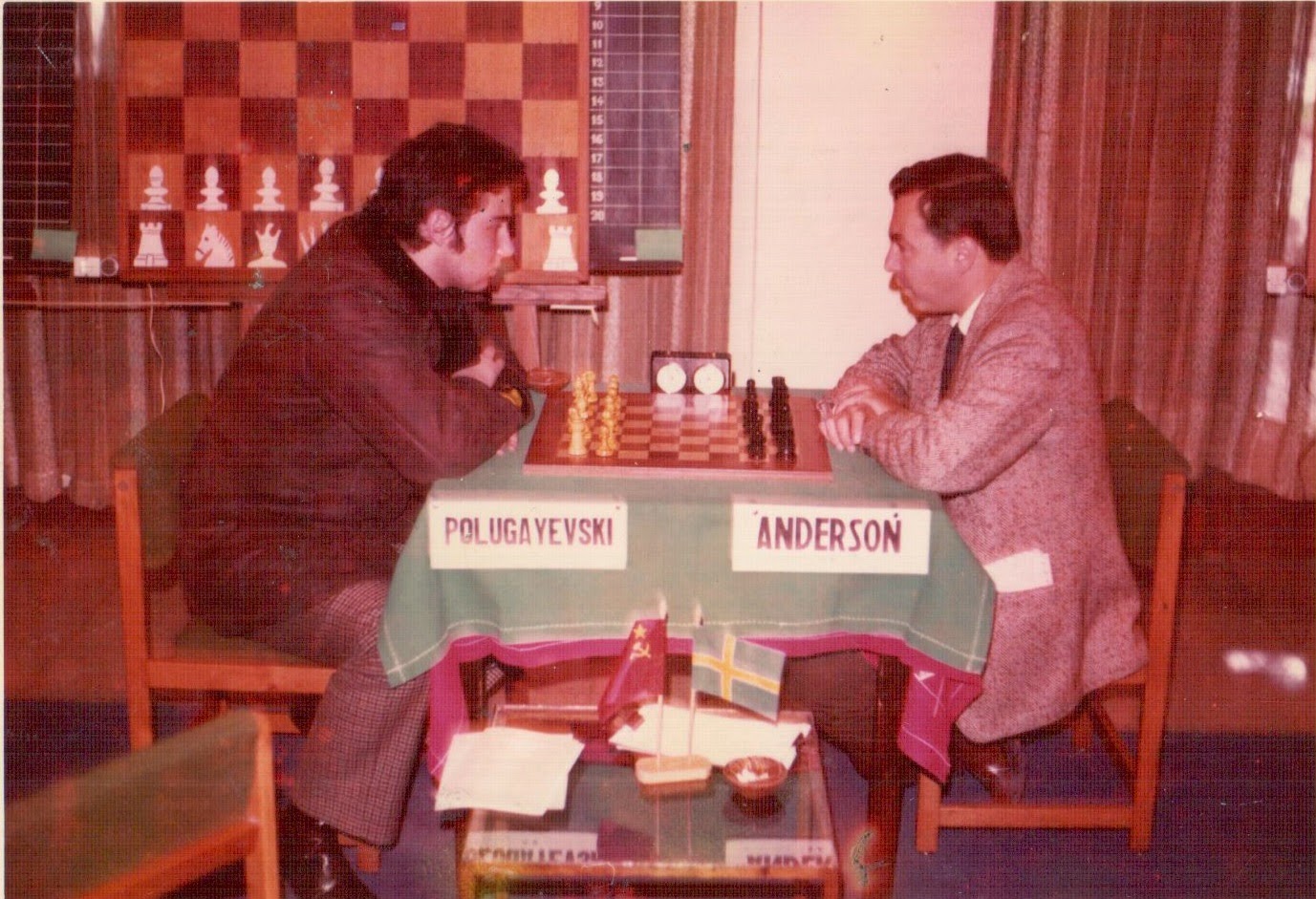 Your Host with GM Oscar Panno, in Palma de Mayorca 1972, where Panno was First with Korchnoi