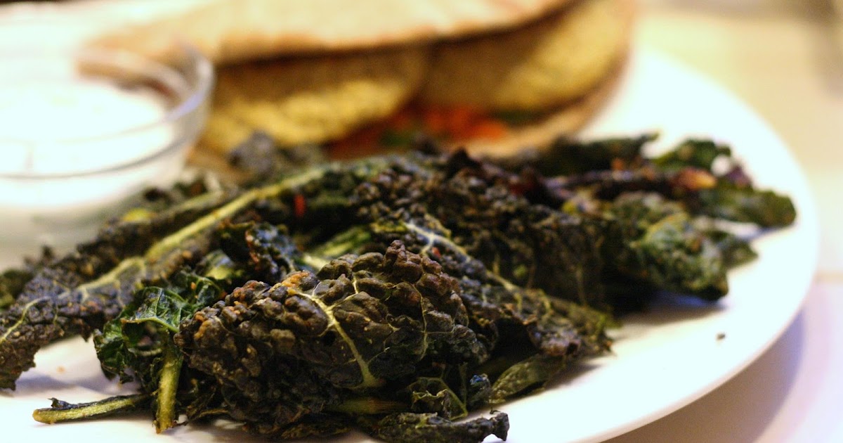 Laine's Recipe Box Hummus Kale Chips