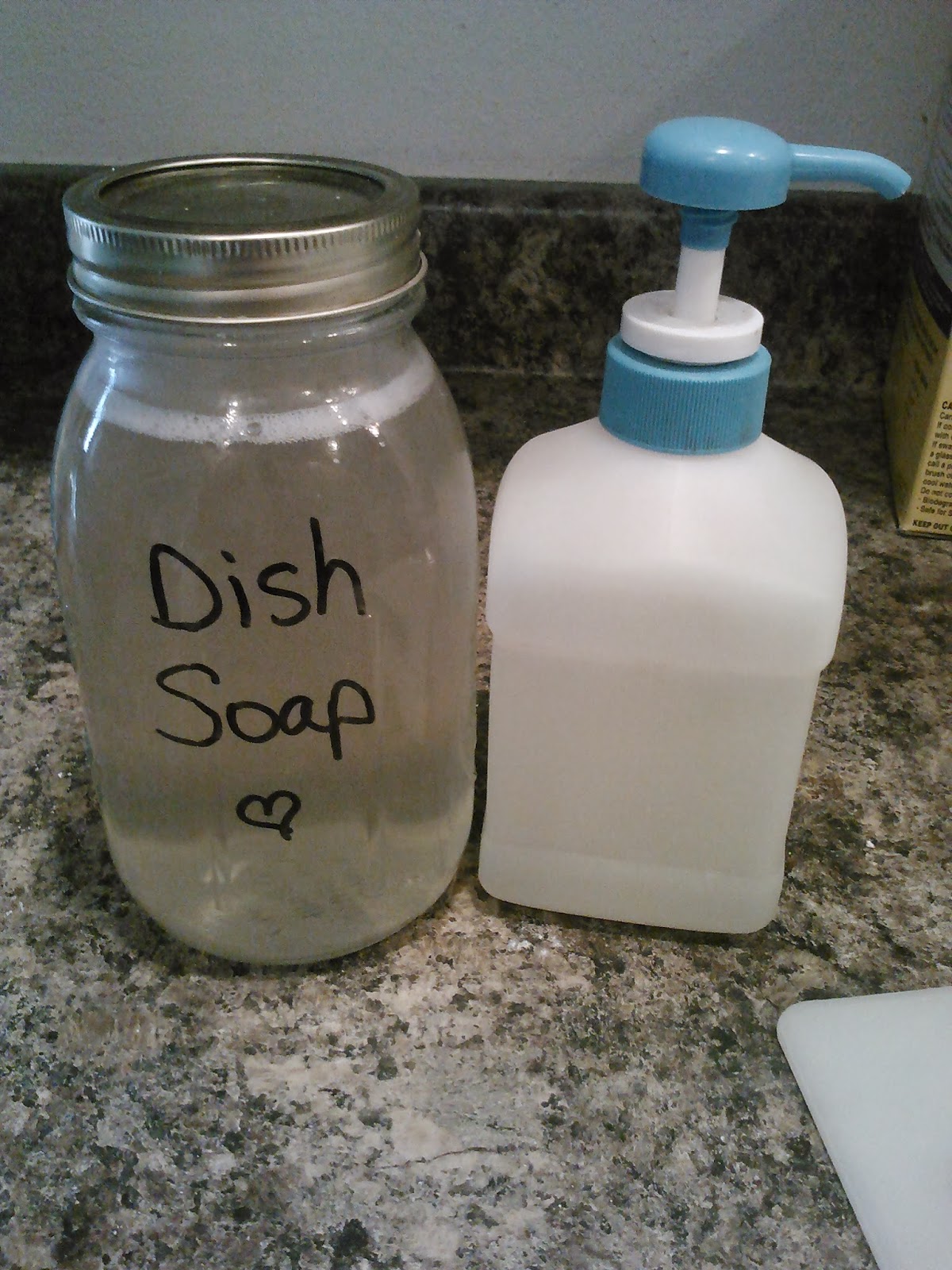 Sports Bras and Aprons Homemade Dish Soap and Dishwasher Tabs