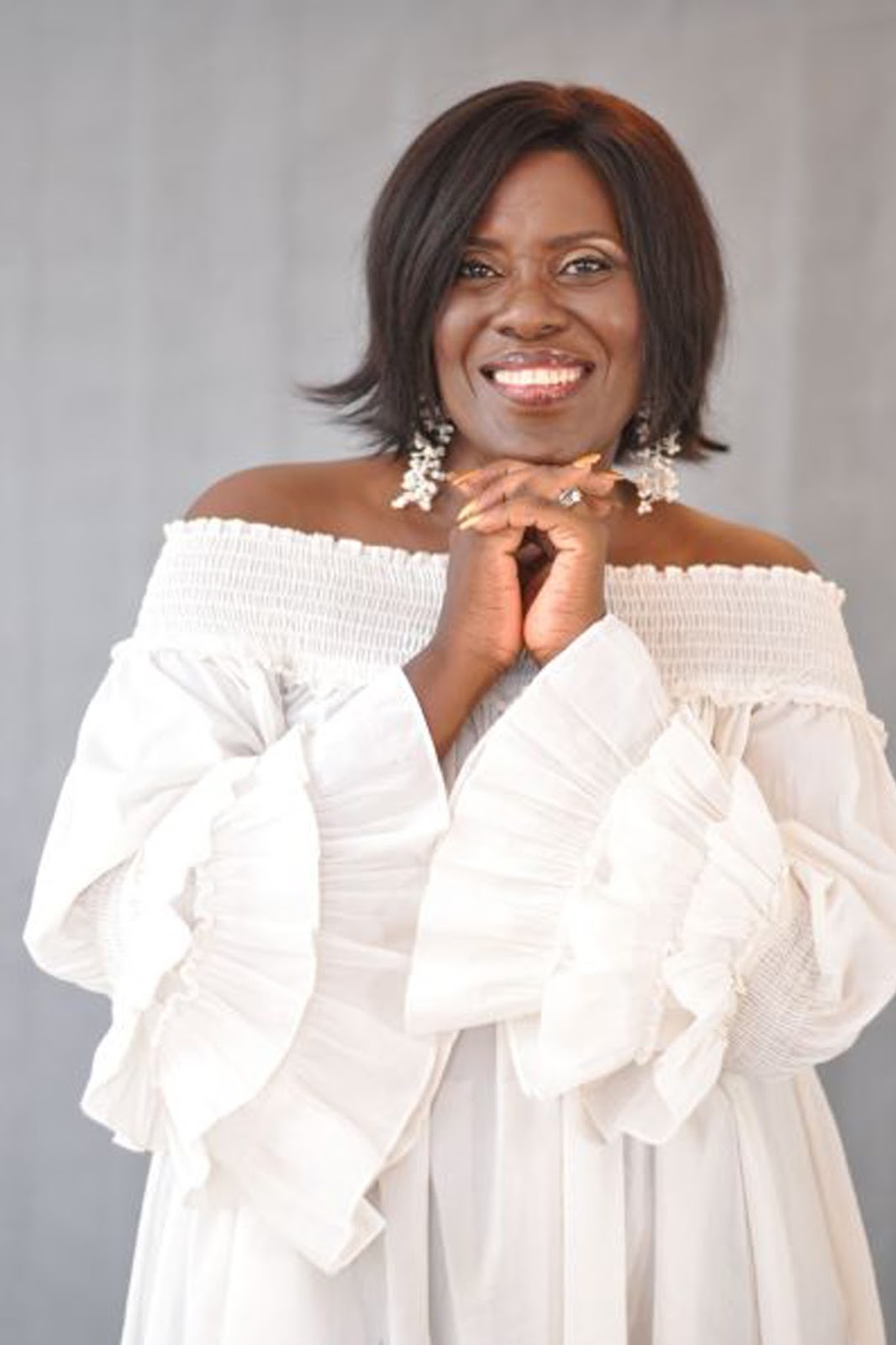 to HookupTV Actress, Joke SIlva in Yola as Celebrity judge at AUN