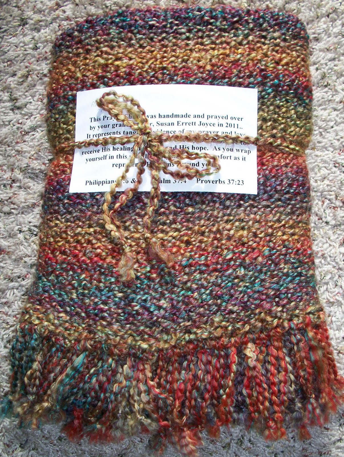 Penless Writer A BITTER SWEET MOTHERS DAY & PRAYER SHAWL 8