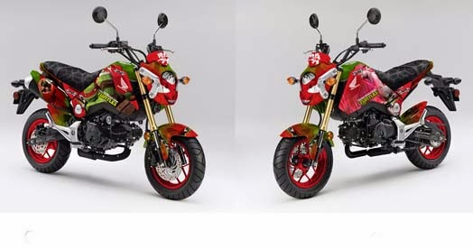 hondayes honda grom dengan seragam kura kura hondayes honda grom dengan seragam kura kura
