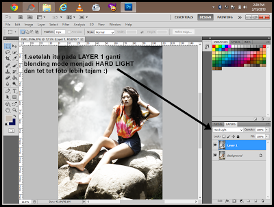 mempertajam foto dengan photoshop