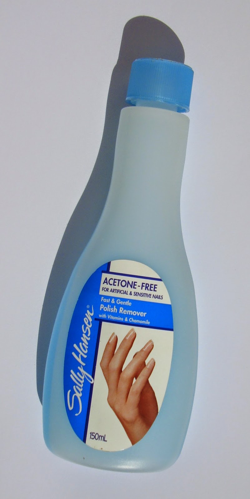 little white truths: Sally Hansen Acetone-free Nail Polish Remover - review