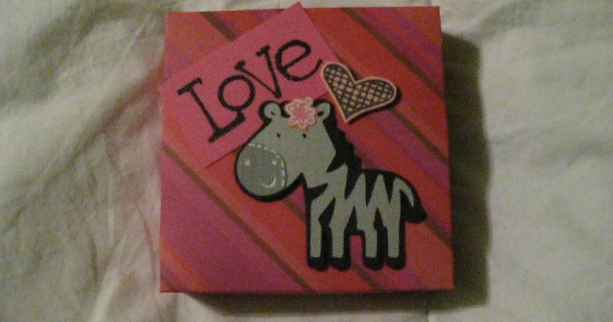creating for life: Valentine's Zebra Box