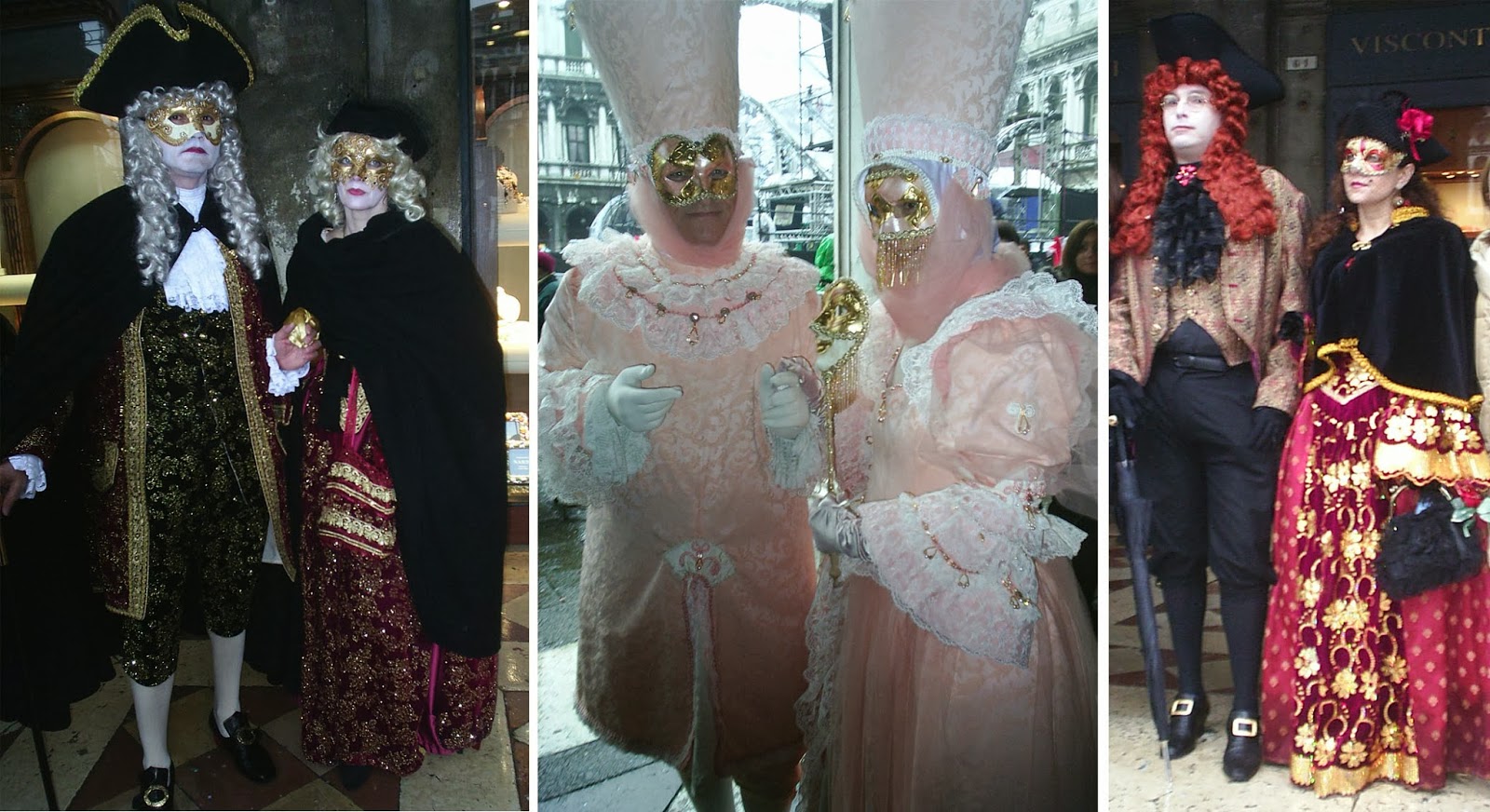 Más disfraces del Carnaval veneciano