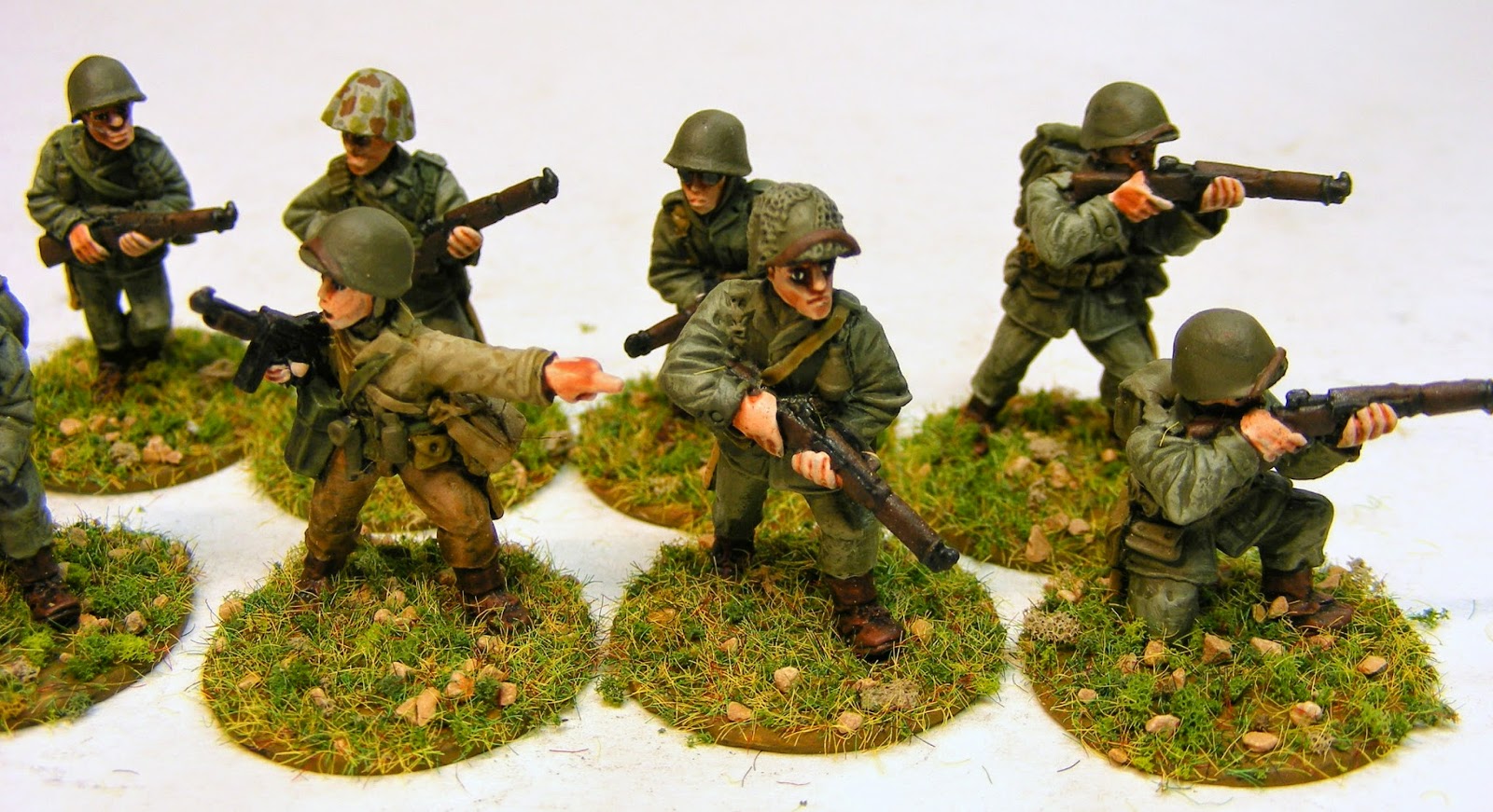 Evil Bob's Miniature Painting 28mm WWII with Old Bolt Action Metal Figures