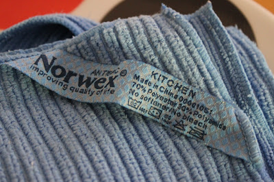 Green Cleaning with the Norwex Dust Mitt & Kitchen Cloths - Bare