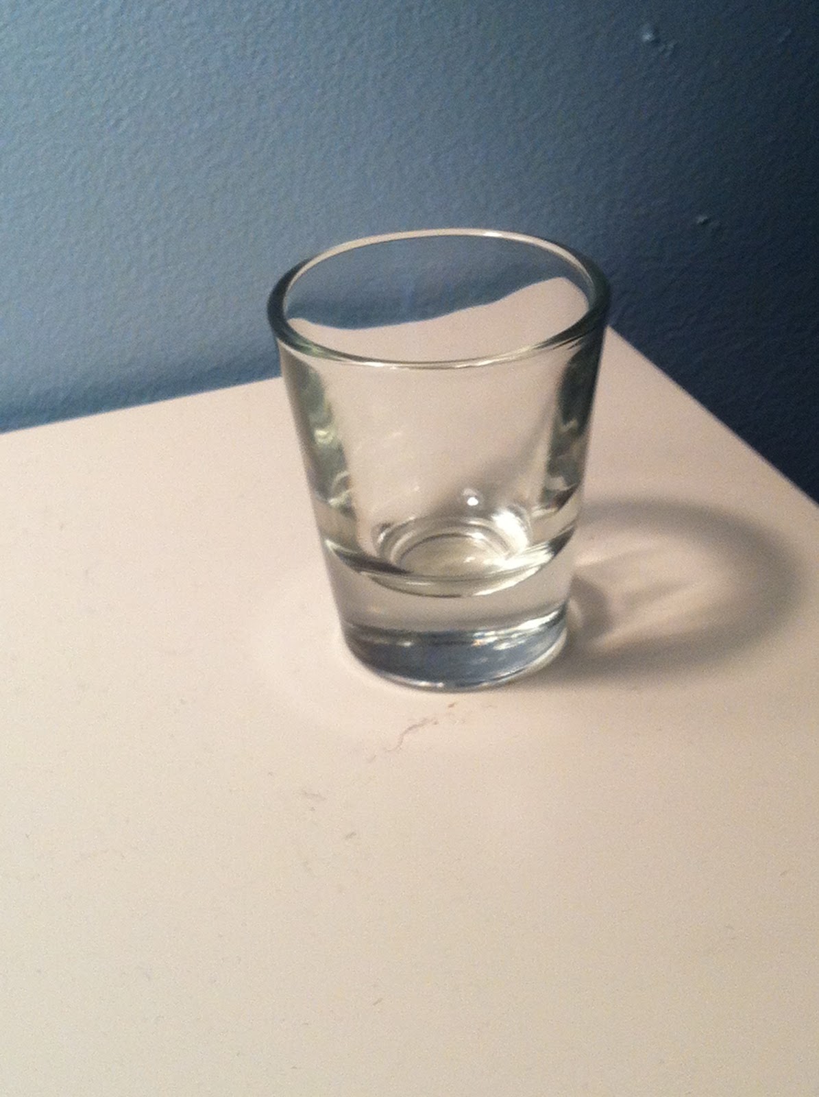 Exploration Into Color Rendering Shot Glass Drawings