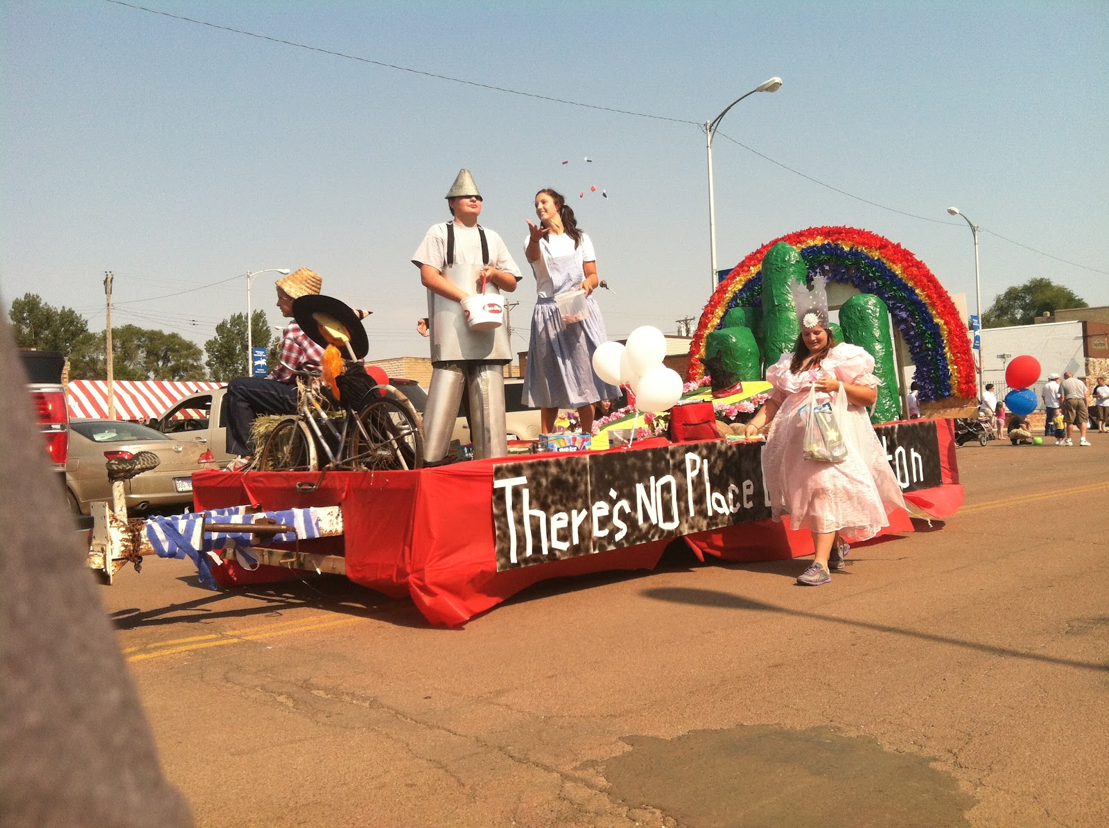 Our Little Place on the Prairie Makings of a Small Town July 4th Parade