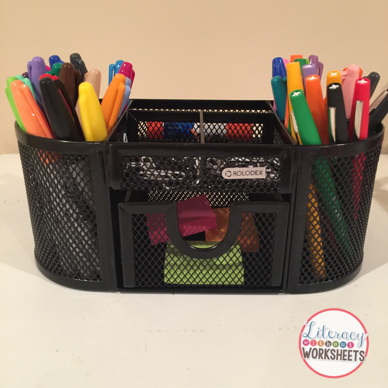 My Favorite Organizational Supplies Literacy Without Worksheets