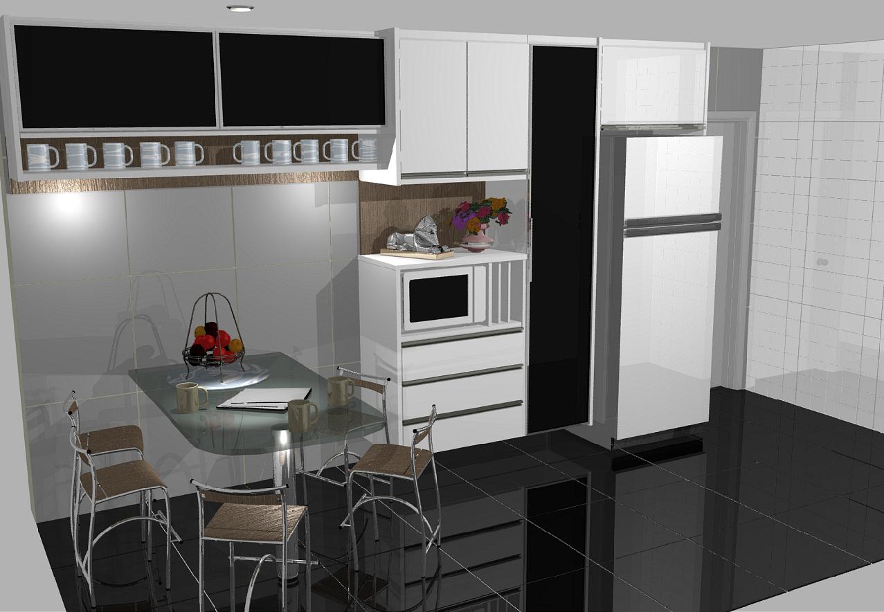 Cozinha Cozinha+planejadas+pequenas+decorada+americana+modulada+luxo+moderna+%252846%2529