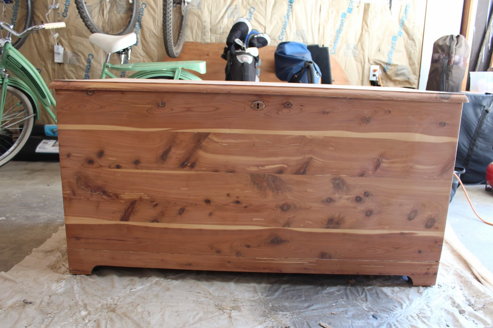 Happy Healthy Home Mission Refinish Cedar Chest