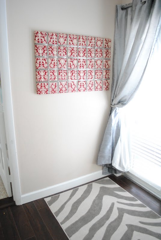 jandjhome DIY Zebra Painted Rug