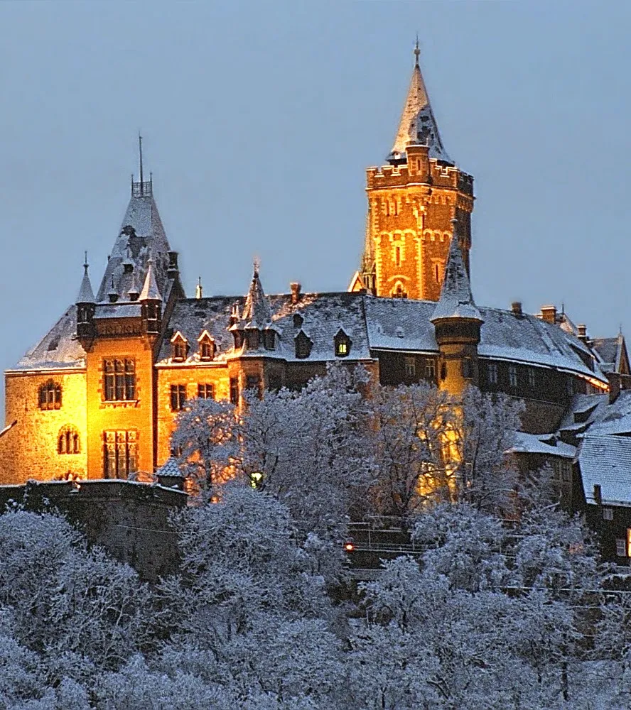 Wernigerode Castle,Saxony Anhalt, Germany. 