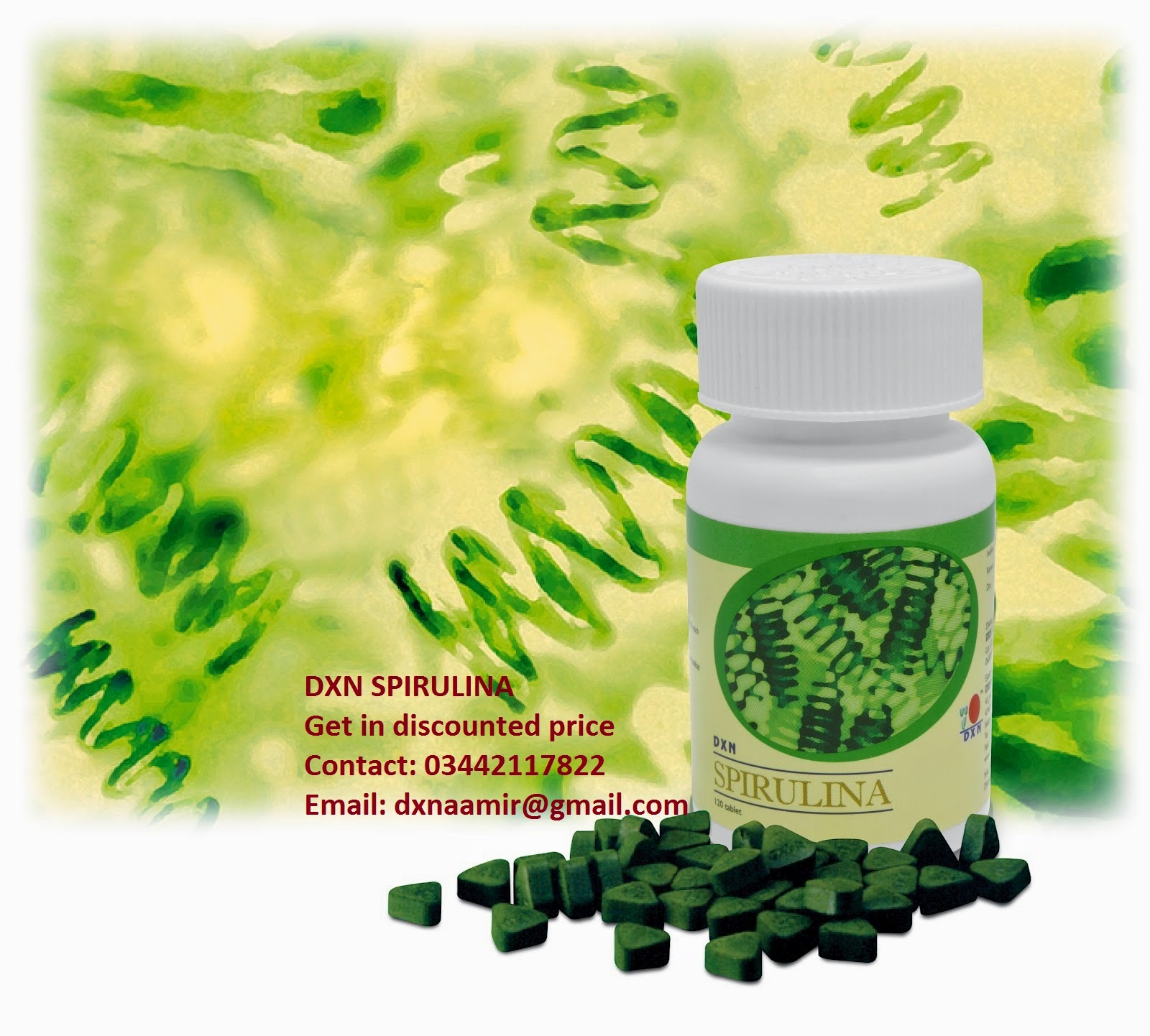 DXN spirulina in pakistan DXN Pakistan