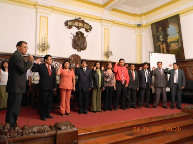 JURAMENTACIÓN DEL SUTE REGIONAL ICA