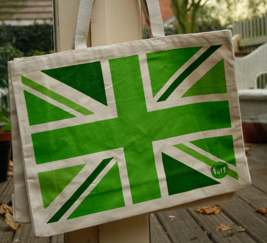 Green Union Jack