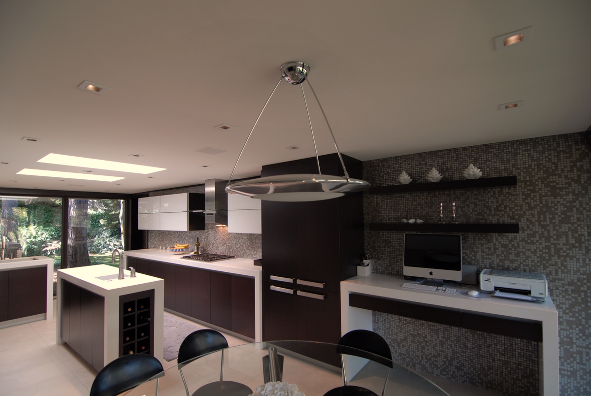 White Wenge Modern Kitchen Remodel Enzy Design Utah Interior Design