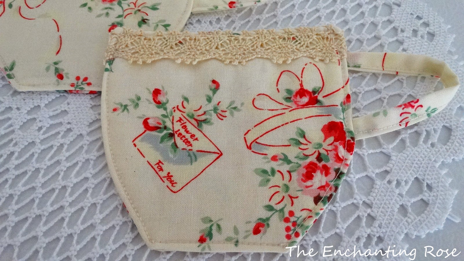 The Enchanting Rose Tea Cup Coasters Sewing Project