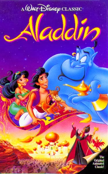 Omslag till filmen Aladdin