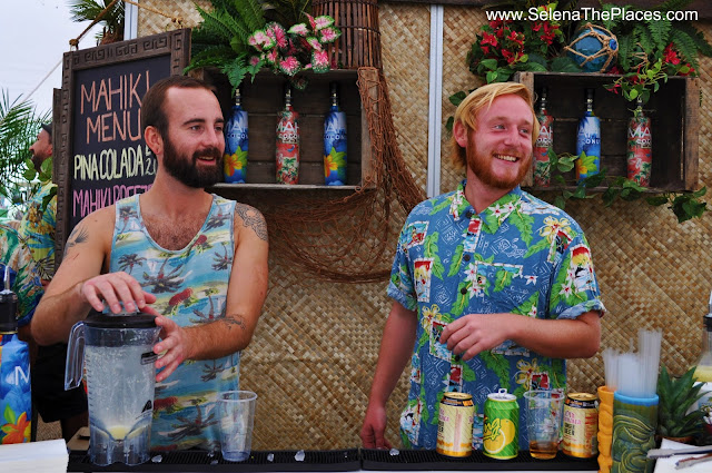 Bartenders at Taste of London 2013