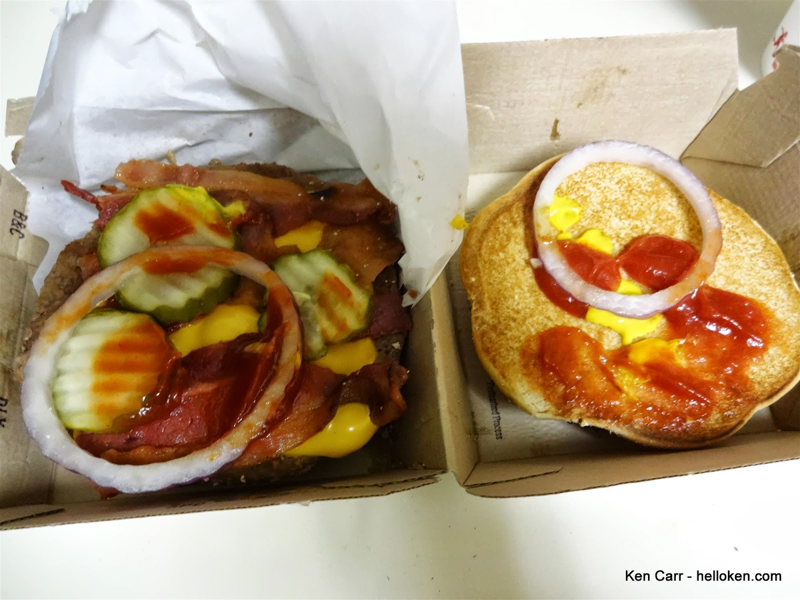 Ken Carr Blog: McDonald's Bacon and Cheese Quarter Pounder