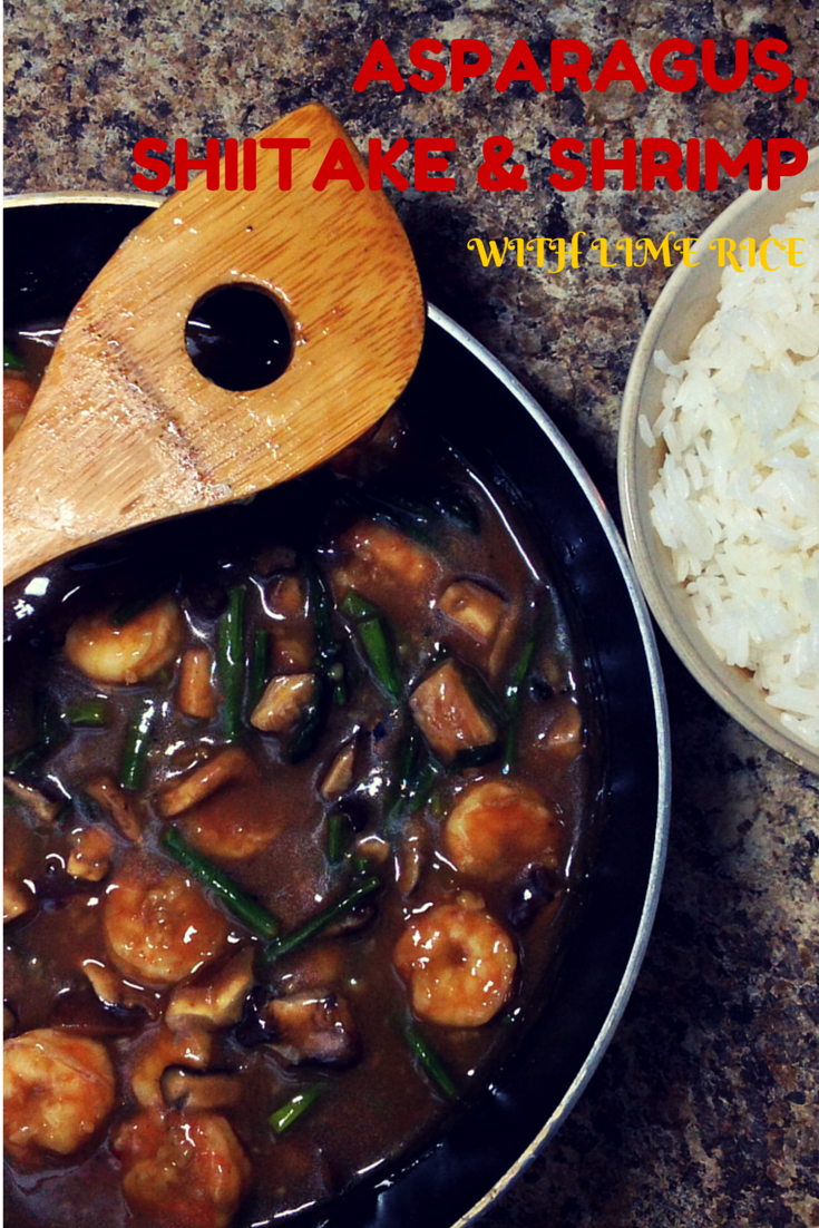 Asparagus, Shiitake and Shrimp Publix Apron Recipe Cards Home Made Zagat