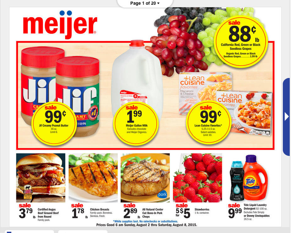 Meijer Ad Preview Starting 8/2! A Single Coupon