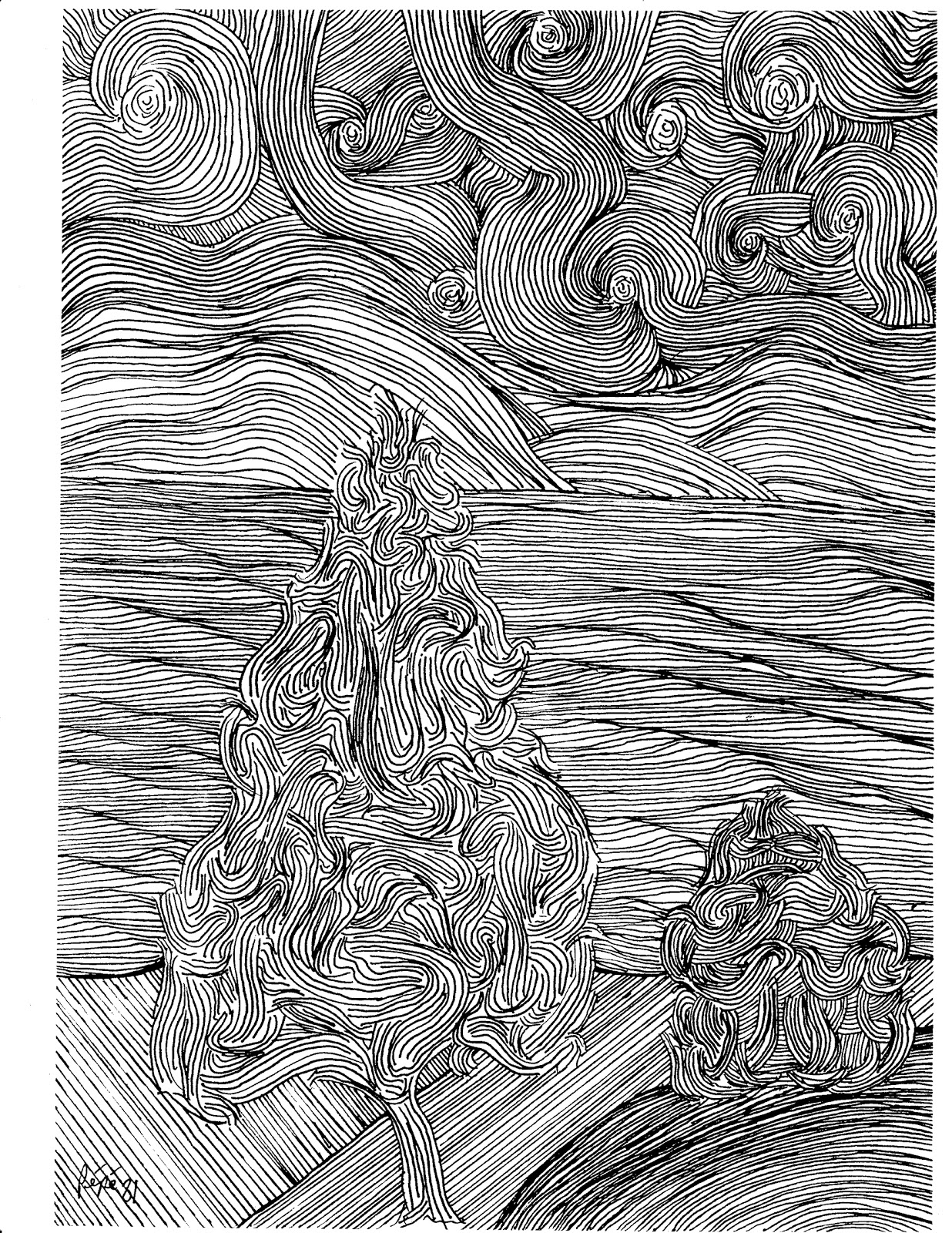 Line Art Ink : Peter g pereira