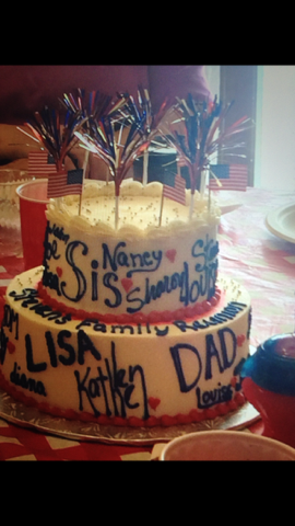 Family Celebration Cake - 2015