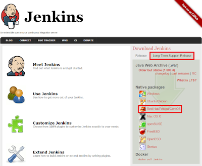 Jenkinsのサイト