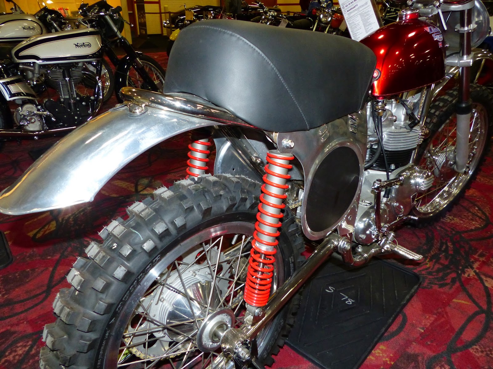 OldMotoDude 1971 Triumph Cheney 500 sold for 19,500 at the 2015 Mecum