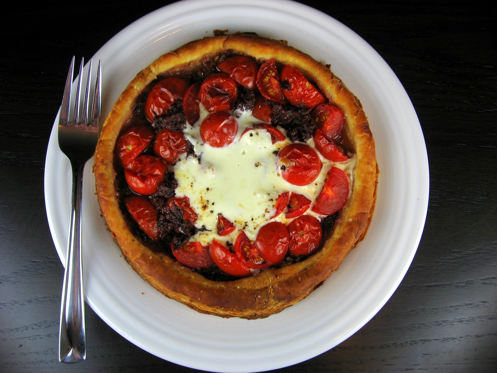 Robyn Cooks Tomato and Tapenade Tarts