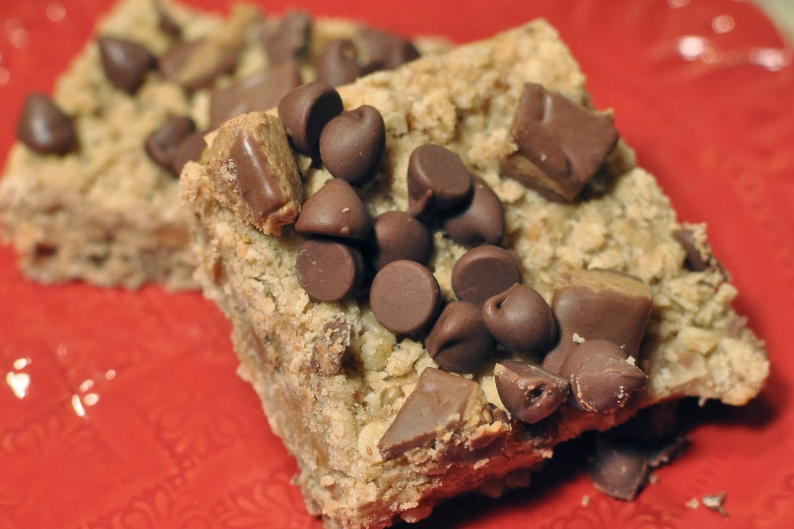 You Go Girl! Peanut Butter Oatmeal Dream Bars