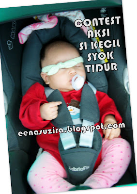 Contest Aksi Sikecil syok tidur