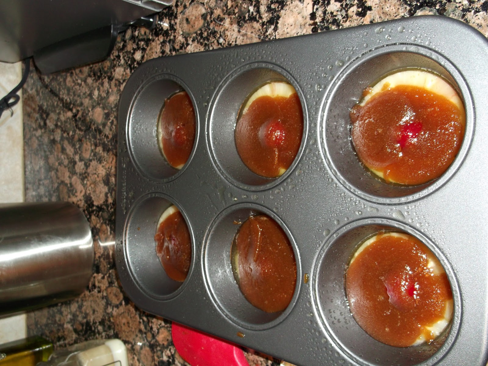 Wearing Pearls in Kindergarten Muffin Tin Pineapple UpsideDown Cakes