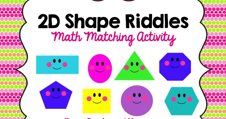 I Teach Kinder Kindergarten Teaching Resources Shape Riddles