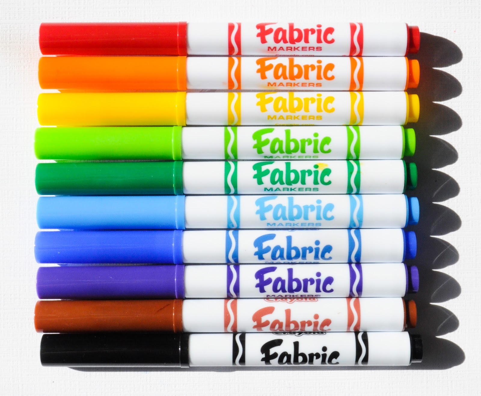 Crayola Fabric Markers Jenny's Crayon Collection