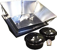 SOS Sport Solar Oven Combo - Solar Oven, 2 Pots, Thermometer, Manual, Recipe Booklet, WAPI (Water Pasteruization Indicator) and Solar Reflector product image