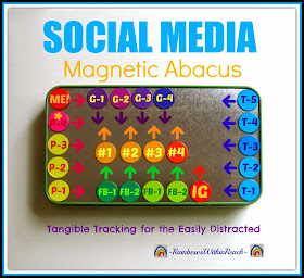 Social Media Magnetic Abacus: Tangible Tracking for the Easily Distracted at RainbowsWithinReach