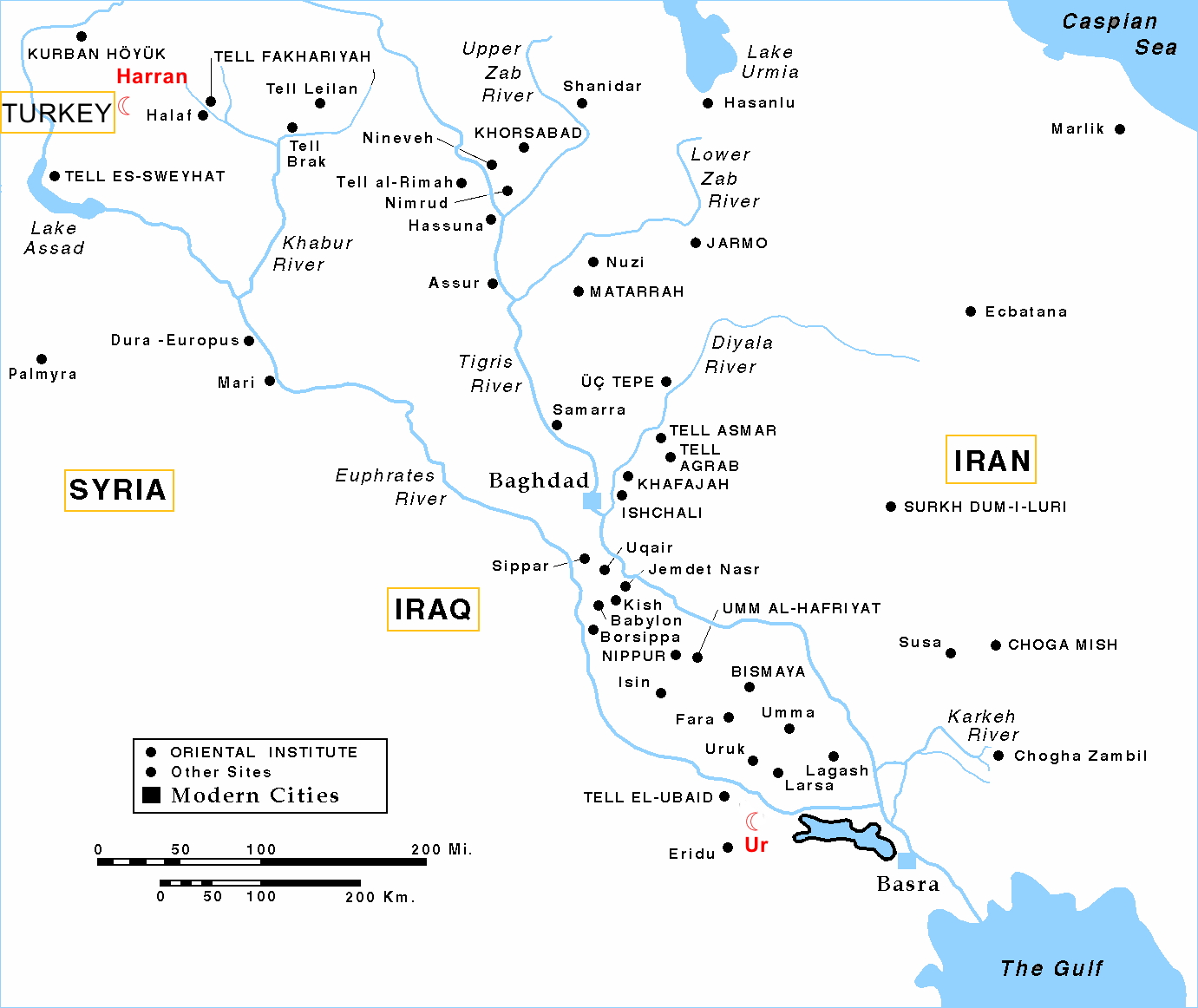 Shauna Roberts Moon Gods Of Ancient Mesopotamia - Map Of Modern Mesopotamia With Some Ancient Cities Shown Map Created Forpublic Use By The Oriental Institute Of The University Of Chicago shauna roberts moon gods of ancient mesopotamia - map of modern mesopotamia with some ancient cities shown map created forpublic use by the oriental institute of the university of chicago