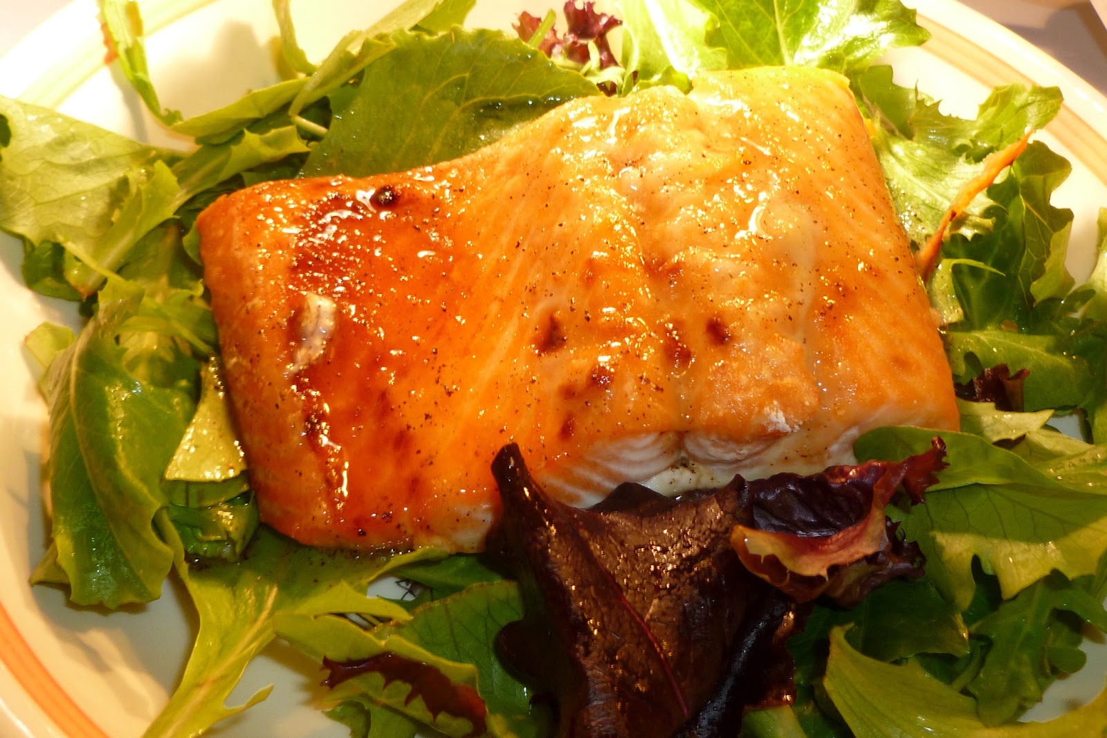 The Pastry Chef's Baking Salmon with Browned Butter Lime Sauce