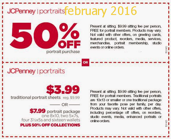 Jcpenney portrait coupon november 2018