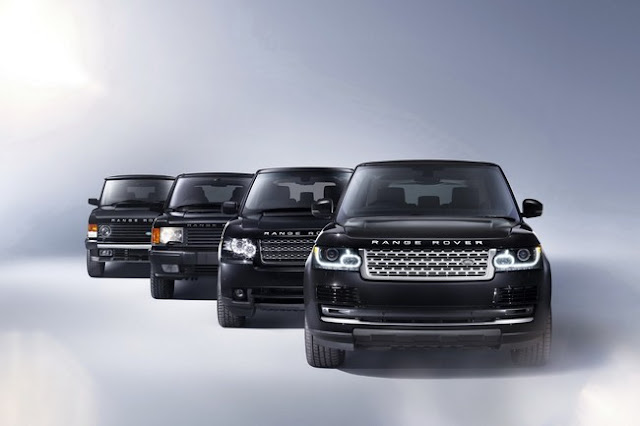 Эволюция Land Rover Range Rover 2012