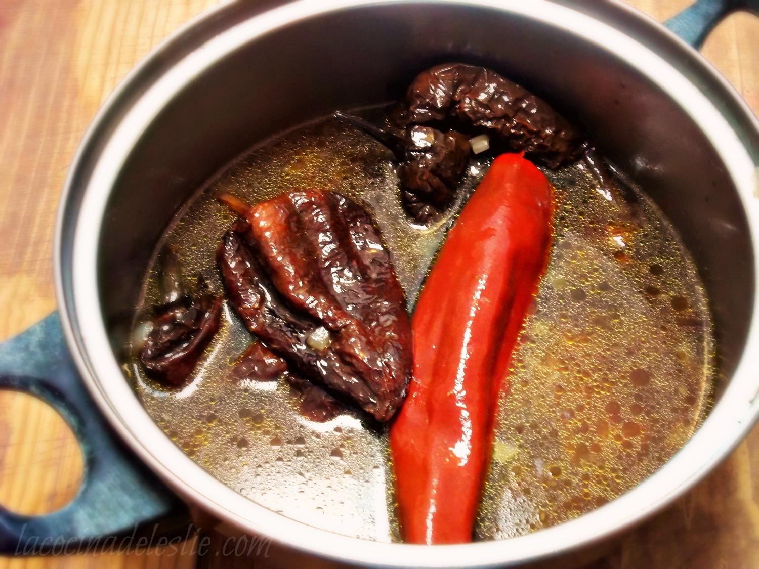 Cream of Ancho Chile Soup for Souper SundaySupper La Cocina de Leslie