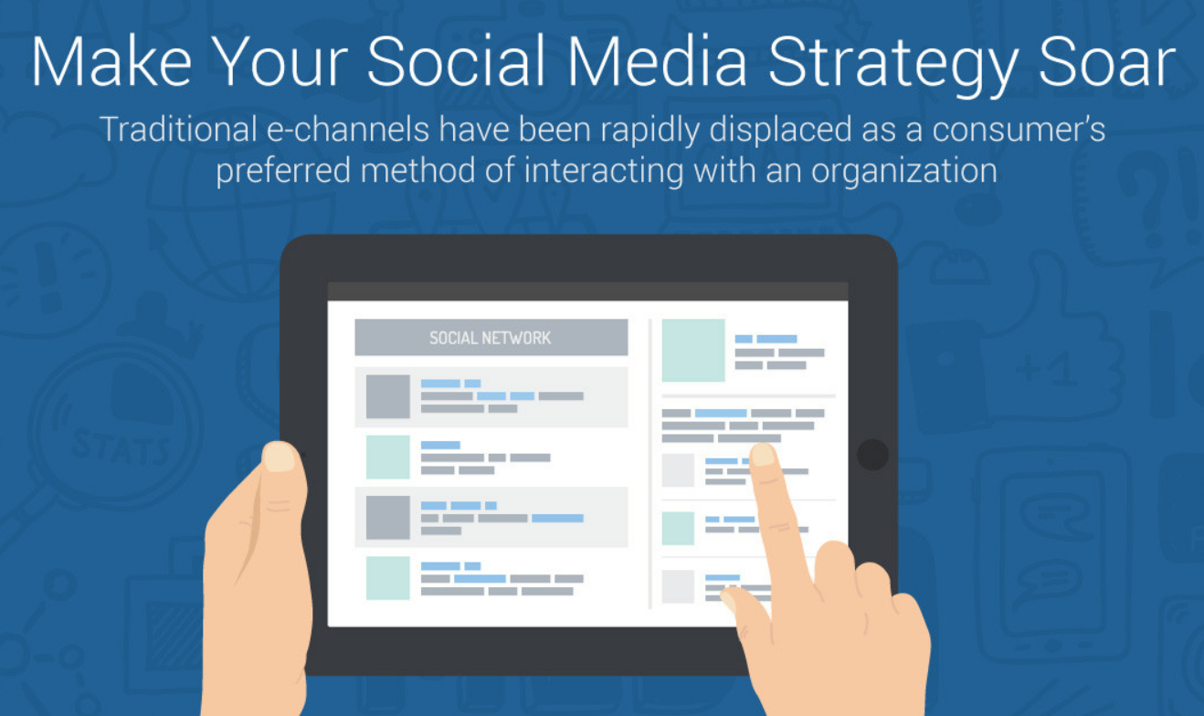 Make Your Social Media Strategy Soar - infographic