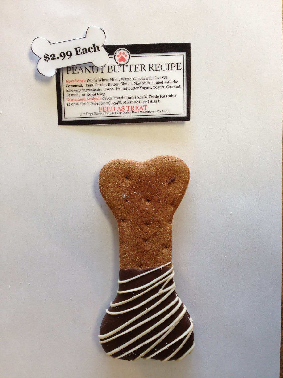 All Natural Gourmet Dog Treats / Just Dogs! Gourmet Woodbury / 651.